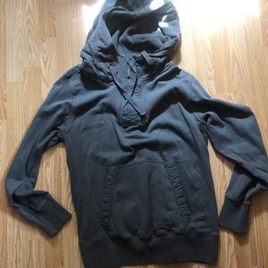 Half zip hoodie